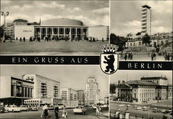 Berlin- the capital city of DDR Germany Postcard Postcard