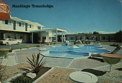 Hastings Travelodge Motor Inn New Zealand Postcard Postcard