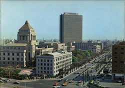 Kasumigaseki Building Tokyo, Japan Postcard Postcard