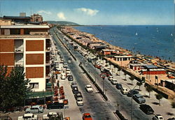 S. Benedetto del Tronto. Hotels on tthe sea-front Postcard