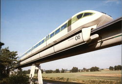 Germany Monorail Postcard
