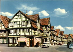 Am Heiligen Kreuz Strasse Celle, Germany Postcard Postcard
