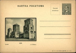 Mir Castle Postcard