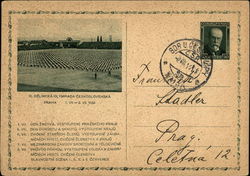 1934 Olympic Training? Postcard