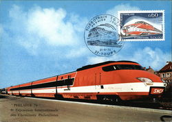 Turbotrain TGV 001 Postcard