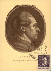 Goethe Postcard