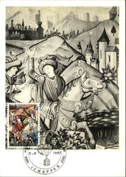 L'HISTOIRE DE CESAR, La traversée du Rubicon (fragment) Postcard