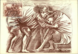The Samaritan Was Moved With Compassion Postcard