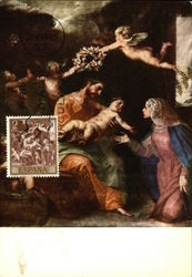 Alsonso Cano the Holy Family Postcard