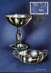 Jersey Silver Postcard
