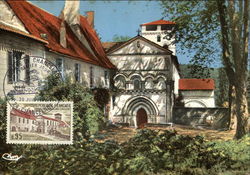 Chancelade Abbey France Postcard Postcard
