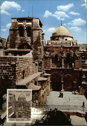 Holy Sepulchre Before Reconstruction Postcard