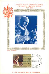 Pope Paul VI Postcard
