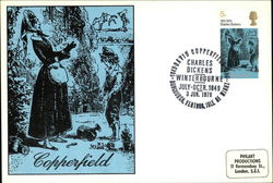 Dickens' Centenary Year Postcard