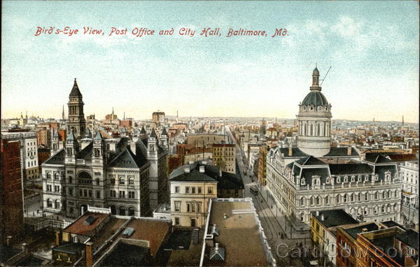 Post Office and City Hall Baltimore Maryland