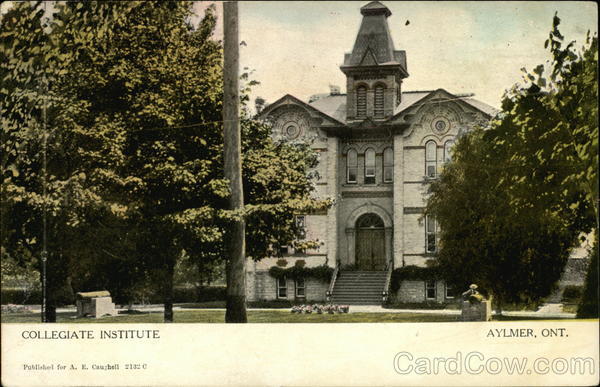Colegiate Institute Aylmer ON Canada Ontario