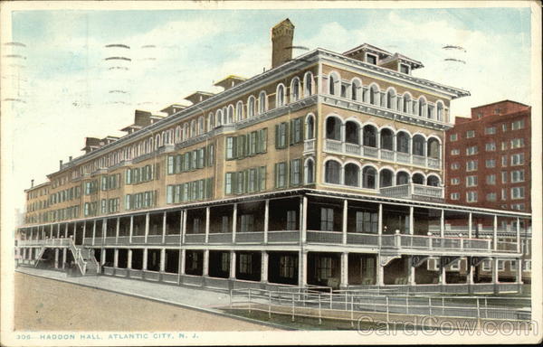 Haddon Hall Atlantic City New Jersey