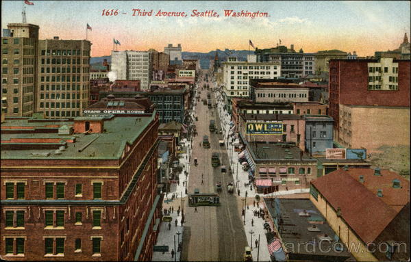 Third Avenue Seattle Washington