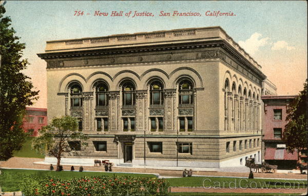 New Hall of Justice San Francisco California
