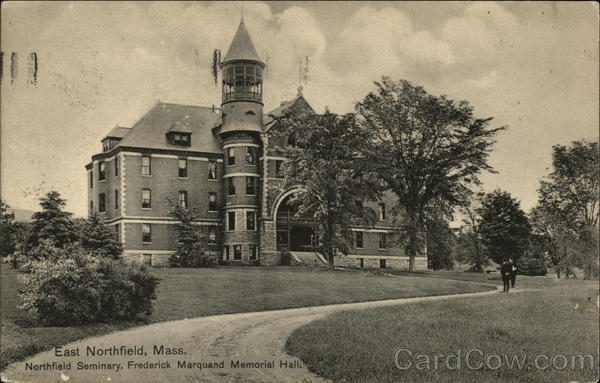 Northfield Seminary, Frederick Marquand Memorial Hall East Northfield Massachusetts