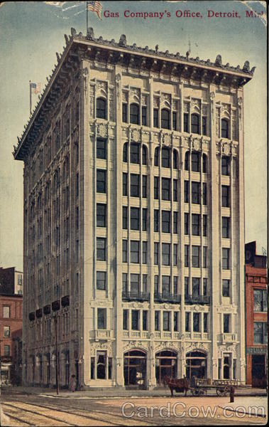 Gas Company's Office Detroit Michigan