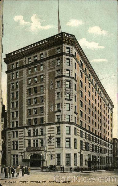 Hotel Touraine Boston Massachusetts