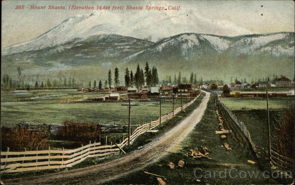 Mount Shasta Shasta Springs California