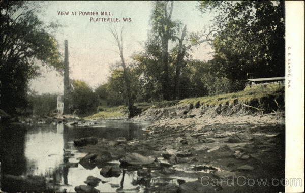 View at Powder Mill Platteville Wisconsin