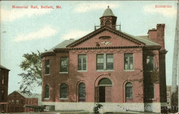 Memorial Hall Belfast Maine