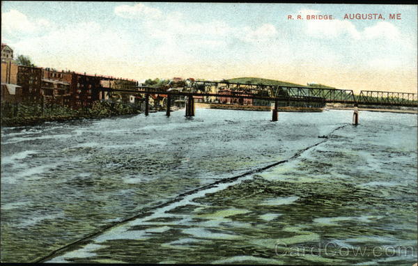 Railroad Bridge Augusta Maine