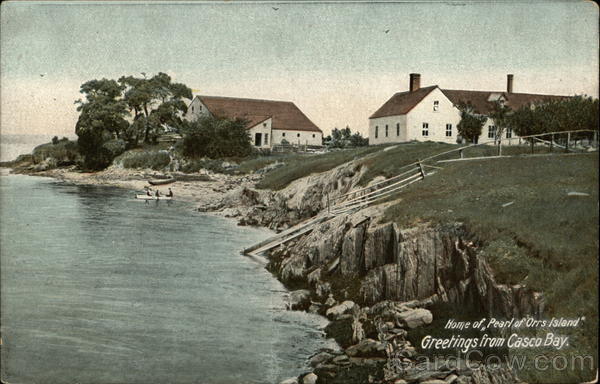 Home of Pearl of Orrs Island Harpswell Maine