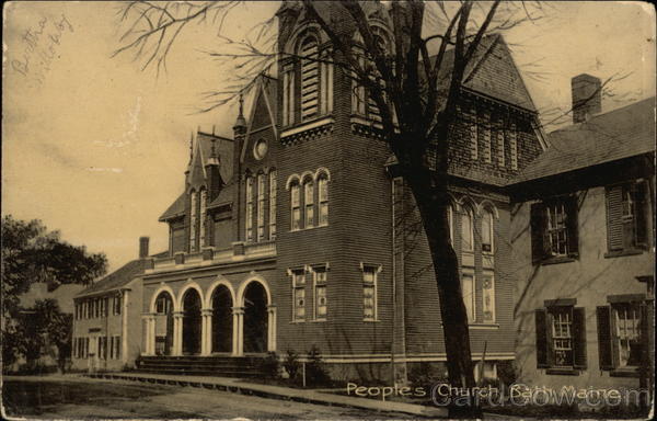 Peoples Church Bath Maine
