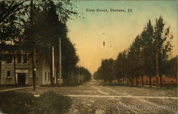 First Street Peotone Illinois