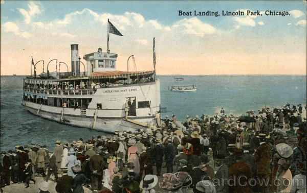 Boat Landing, Lincoln Park Chicago Illinois