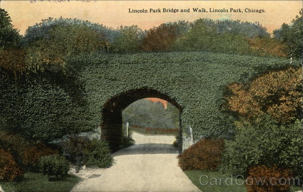 Lincoln Park Bridge and Walk, Lincoln Park Chicago Illinois