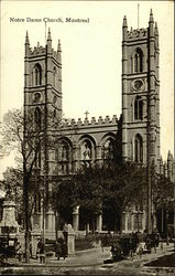 Notre Dame Church Postcard