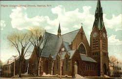 Pilgrim Congregational Church Nashua, NH Postcard Postcard