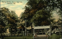 Gwynn Oak Park - Dancing Pavilion Postcard