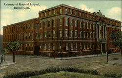 University of Maryland Hospital Postcard