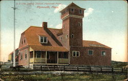 U.S. Life Saving Station, Manomet Point Postcard