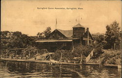 Springfield Canoe Association Postcard