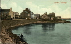View of Salthill Galway, Ireland Postcard Postcard
