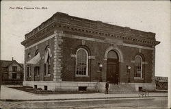 Post Office Traverse City, MI Postcard Postcard