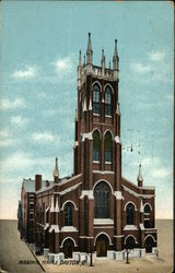 Masonic Temple Dayton, OH Postcard Postcard