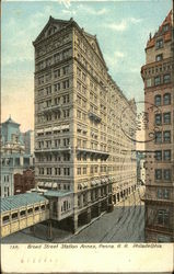 Broad Street Station Annex, Penna R.R Postcard