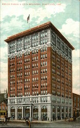 Wells Fargo & Co.'s Building Portland, OR Postcard Postcard