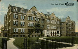 East High School Postcard