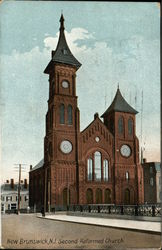 Second Reformed Church New Brunswick, NJ Postcard Postcard