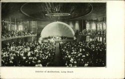 Interior of Auditorium Postcard