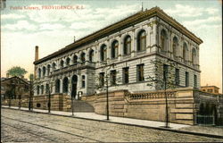Public Library Postcard
